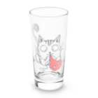 Takuya Yoshimotoのものしりな猫 Long Sized Water Glass :front