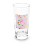 artisticのランダムペインティング Long Sized Water Glass :front