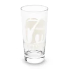 t-shirts-cafeの『アフリカゾウ』絶滅危惧種（レッドリスト） Long Sized Water Glass :front