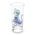 LusterAのアオホソオオトカゲさん Long Sized Water Glass :front