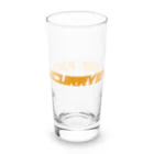 ハロー松田のとんかつTシャツのKASTUCURRYSTRONGKARAI Long Sized Water Glass :front