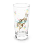 Yoru.MaruのIce cream party(cat) Long Sized Water Glass :front