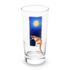 犬甘ちゃんの杜のラームくんとヤモリちゃん Long Sized Water Glass :front