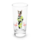 mayuenのブルテリ愛 Long Sized Water Glass :front