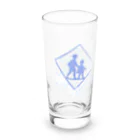 とーすたーのつめたそうな標識 Long Sized Water Glass :front