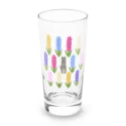 アトリエ猫田：猫田アスカのヒヤシンスに紛れる子 Long Sized Water Glass :front