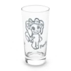 ちゃとらま　CHA10ramaのパピヨン　パピコ Long Sized Water Glass :front