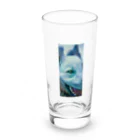 jpsat313のホアイトシェパードドアップ Long Sized Water Glass :front