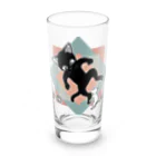 BATKEI ARTのWith Cute Friend Long Sized Water Glass :front