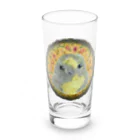 kerokoro雑貨店のキラキラの小鳥 Long Sized Water Glass :front