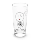 うまうま公式グッズ販売店のうまうまグラス Long Sized Water Glass :front