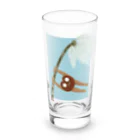 リップちゃんズ SHOPのヤシの木とリップちゃん Long Sized Water Glass :front