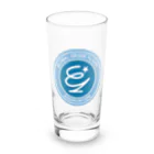 miyakojima_baseのグローバルドローンフライト協会ロゴ Long Sized Water Glass :front