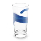 B-catの青い猫シリーズ_のびのび_マグ・グラス Long Sized Water Glass :front