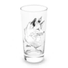 あっQ屋のアカギツネ Long Sized Water Glass :front