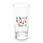 さくゆうSHOPのまろうさぎ Long Sized Water Glass :front