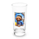 Pet_Charmの宙飛行士のような姿で登場!! Long Sized Water Glass :front