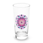 Lala-natural-accessoryのMandala Flower Long Sized Water Glass :front