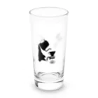 pokoroartのコーヒー　coffee time Long Sized Water Glass :front