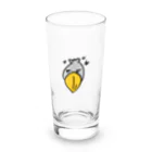 素敵なハシビロコウの笑うなハシビロコウ Long Sized Water Glass :front