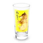 柴犬しばわんこhana873の柴犬わんこ黄色枠 Long Sized Water Glass :front