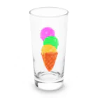 きらきら がーるずのアイス3段重！！！ Long Sized Water Glass :front