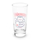 温泉グッズ@ブーさんとキリンの生活のねこの湯 Long Sized Water Glass :front