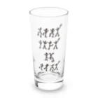 文豪館の踊る人形（コナン・ドイル）「シャーロック・ホームズ」より・海外文学・文豪 Long Sized Water Glass :front