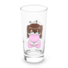 こくうの推しが尊いちゃん(桃色) Long Sized Water Glass :front