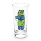 ヒロシオーバーダイブのゾンビなパンダ Long Sized Water Glass :front