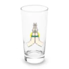 サウナの洋服屋さんのととのい合掌 Long Sized Water Glass :front