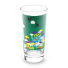 ひだまりの壁面シリーズ　ツバメとあやめ Long Sized Water Glass :front