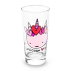 handmade asyouareのお嫁ユニコーン Long Sized Water Glass :front