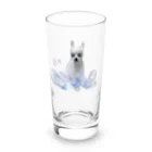 角刈りの犬の角刈りの犬　くものうえver Long Sized Water Glass :front