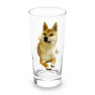 柴犬おかゆのグッズ販売店の柴犬おかゆ Long Sized Water Glass :front