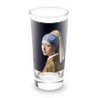 世界美術商店の真珠の耳飾りの少女 / Girl with a Pearl Earring ロンググラス前面