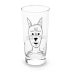 とりの店のいぬ（？） Long Sized Water Glass :front