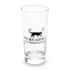 NPO団体あしながねこチャリティーショップnecottoのあしながねこ Long Sized Water Glass :front