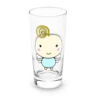 にゃはは♪屋のぐるぐる天使ちゃん Long Sized Water Glass :front