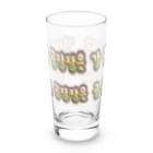 LalaHangeulの韓国の早口言葉 “醤油工場” Long Sized Water Glass :front