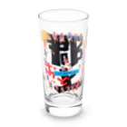 心の森ミュージアム　遊童館の令和5年郡上踊ポスター Long Sized Water Glass :front