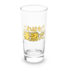 野球＋ビール=の優勝しかありえない Long Sized Water Glass :front