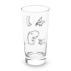 にゃんたろ先生のキョウリュウさんたち Long Sized Water Glass :front