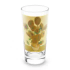 世界美術商店のひまわり / Sunflowers Long Sized Water Glass :front