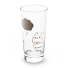 DECORの気づかいのできるネコ　てるてる坊主ver. Long Sized Water Glass :front