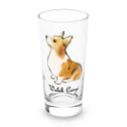 犬グッズの店しえるぶるーのコーギー　～犬種シリーズ～ Long Sized Water Glass :front