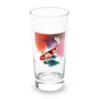 Spirit of 和の鯉の泳ぎ Long Sized Water Glass :front