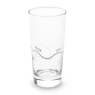 まつのき商店のゆるい槍穂高 Long Sized Water Glass :front