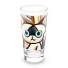T2 Mysterious Painter's ShopのMysterious Cat Long Sized Water Glass :front