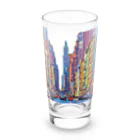 GALLERY misutawoのニューヨーク ブロードウェイの喧騒 Long Sized Water Glass :front